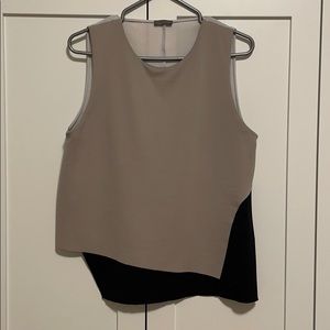 Zara asymmetrical tank